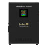 ИБП (инвертор, синус, для котла, настенный) ExeGate FineSine SX-2000.LCD.AVR.2SH (2000VA/1400W, чистая синусоида, цветной LCD-дисплей, AVR, 2*Schuko, линейно-интерактивный, внешняя батарея 24В до 250Ач (поставляется отдельно), крепление настенное/универса