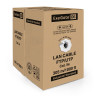 Кабель ExeGate UTP-2-C5e-CU-S24-IN-PVC-GY-305-FLUKE UTP 2 пары кат.5e медь, 24AWG, FLUKE® test pass, бухта 305м, серый, PVC