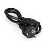 Кабель питания ExeGate Power PC-1P-Schuko->C13/3x0.75Cu (Евровилка Schuko->C13, VDE-250V-3*0.75mm2, медь, черный, 10A, 1м)
