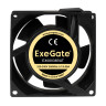 Вентилятор 220В AC ExeGate EX08038BAT (80x80x38 мм, 2-Ball (двойной шарикоподшипник), клеммы, 2500RPM, 35dBA)