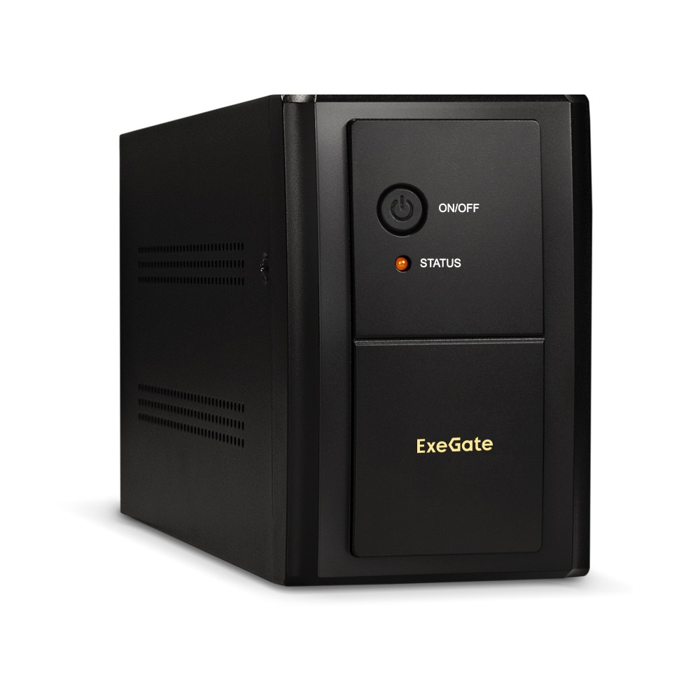 ИБП ExeGate SpecialPro UNB-1200.LED.AVR.4SH <1200VA/750W, LED, AVR, 4*Schuko, Black>