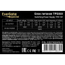 Блок питания 350W ExeGate TPS350 (TFX, 8cm fan, 24pin, (4+4)pin, PCI-E, 3xSATA, 2xIDE, black)