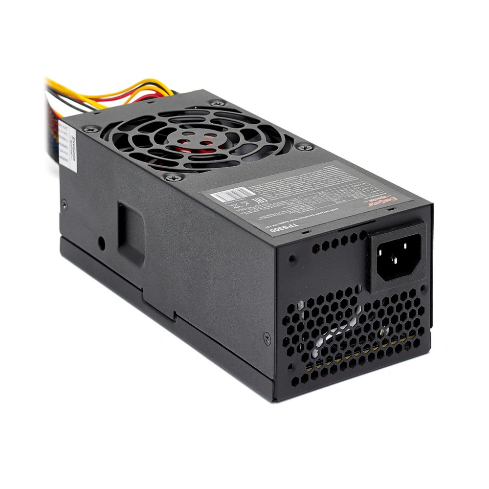 Блок питания 350W ExeGate TPS350 (TFX, 8cm fan, 24pin, (4+4)pin, PCI-E, 3xSATA, 2xIDE, black)