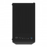 Корпус Miditower ExeGate EVO-8227 (ATX, без БП, 2*USB+1*USB3.0+HD Audio, черный, 3 вент. с RGB подсветкой, боковая панель - закаленное стекло)