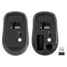 Беспроводная мышь ExeGate Professional Standard FG-10 Grey (радиоканал 2,4 ГГц, USB, оптическая, 1200dpi, 4D, 4 кнопки и колесо прокрутки, черная, серая вставка, RTL)