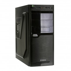 Корпус Miditower ExeGate XP-330U (ATX, без БП, 2*USB+2*USB3.0, аудио, черный) (царапины)