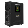 ИБП (инвертор, синус, для котла, настенный) ExeGate FineSine SX-800.LCD.AVR.2SH (800VA/500W, чистая синусоида, цветной LCD-дисплей, AVR, 2*Schuko, линейно-интерактивный, внешняя батарея 12В до 250Ач (поставляется отдельно), крепление настенное/универсальн