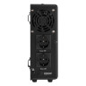 ИБП (инвертор, синус, для котла, настенный) ExeGate FineSine SX-800.LCD.AVR.2SH (800VA/500W, чистая синусоида, цветной LCD-дисплей, AVR, 2*Schuko, линейно-интерактивный, внешняя батарея 12В до 250Ач (поставляется отдельно), крепление настенное/универсальн