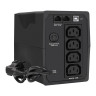 ИБП ExeGate Power Smart ULB-850.LCD.AVR.4C13.RJ.USB (850VA/480W, LCD, AVR, 4*C13, RJ45/11, USB, батарея 12V 9Ah, Black)