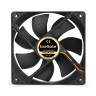 Вентилятор 12В DC ExeGate ExtraPower EP12025S3P (120x120x25 мм, Sleeve bearing (подшипник скольжения), 3pin, 1800RPM, 28dBA)