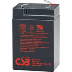 Аккумуляторная батарея CSB GP-645 (6V, 4,5Ah) клеммы F1