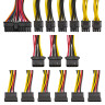 Блок питания 800W ExeGate 800PPE (ATX, APFC, КПД 80% (80 PLUS), 12cm fan, 24pin, 2x(4+4)pin, 4xPCI-E, 6xSATA, 3xIDE, black)