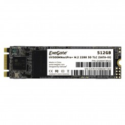 Накопитель SSD M.2 2280 512GB ExeGate NextPro+ UV500TS512 (SATA-III, 22x80mm, 3D TLC)