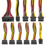 Блок питания 400W ExeGate 400PPE (ATX, APFC, PC, КПД 80% (80 PLUS), 12cm fan, 24pin, (4+4)pin, PCI-E, 5xSATA, 3xIDE, black, кабель 220V в комплекте 1,8м)