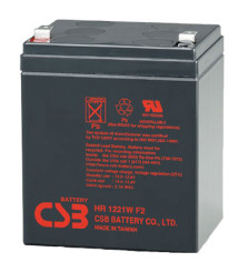 Аккумуляторная батарея CSB HR-1221W (12V, 5Ah, 21W) клеммы F2 (улучшенный аналог GP1245)