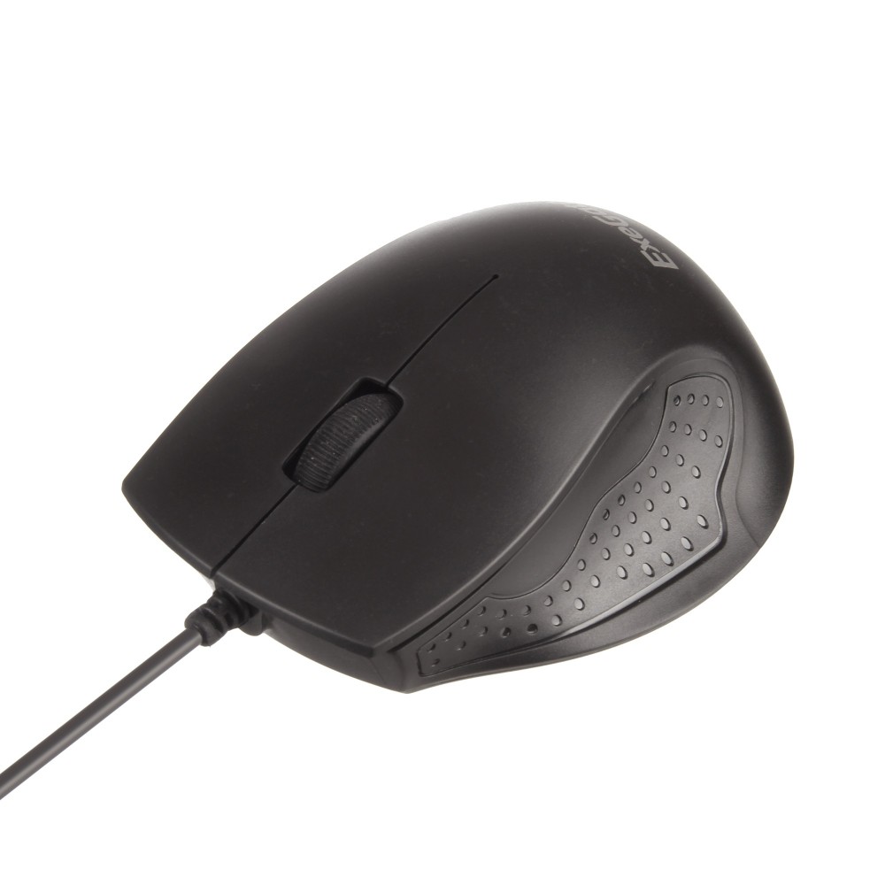 Мышь ExeGate Professional Standard SH-9028 (USB, оптическая, 1000dpi, 3 кнопки и колесо прокрутки, длина кабеля 1,5м, черная, Color Box)