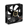 Вентилятор 12В DC ExeGate EX14025B4P-PWM (140x140x25 мм, 2-Ball (двойной шарикоподшипник), 4pin, PWM, 0-1200 RPM, 0-24dBA)