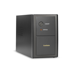 ИБП ExeGate Power Back BNB-400.LED.AVR.2SH (400VA/240W, LED, AVR, 2*Schuko, батарея 12V 4.5Ah, металлический корпус, Black)