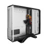 Корпус Desktop ExeGate MI-208-M350 (mini-ITX/mATX, БП M350 с вент. 8см, 2*USB, аудио, черный)