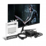 Монитор игровой с аудио выходом 23.8" 165 Гц ExeGate Combat EG2407C (IPS LED Grade A+, FHD, 1920x1080@165Гц, 16:9, 300cd/m2, 1000:1, 178°/178°, 1ms, HDMI, DisplayPort, audio-out, Flicker-free, FreeSync, Low Blue Light, кабель HDMI 1.5м, VESA 75x75, регули