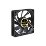 Вентилятор 12В DC ExeGate ExtraSilent ES08015B3P (80x80x15 мм, 2-Ball (двойной шарикоподшипник), 3pin, 1700RPM, 17dBA)