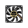 Вентилятор 12В DC ExeGate ExtraSilent ES08015B3P (80x80x15 мм, 2-Ball (двойной шарикоподшипник), 3pin, 1700RPM, 17dBA)