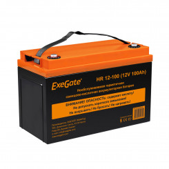 Аккумуляторная батарея ExeGate HR 12-100 (12V 100Ah, под болт М6)