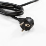 Блок розеток с выключателем с подсветкой ExeGate ServerPro PDU-19H009 Al-5C135S-EU2.5CU-SW (19", 1U, Алюминий, 5 IEC 320 C13, 5 Schuko, кабель с евровилкой VDE-250V-16A-3*1.5mm2, медь, 2.5 метра, выкл. с подсветкой, черный, RTL)
