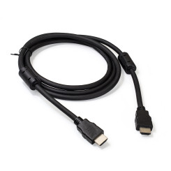 Кабель HDMI ExeGate EX-CC-HDMI2-1.8F (19M/19M, v2.0, 1,8м, 4K UHD, Ethernet, ферритовые кольца, позолоченные контакты)