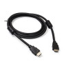 Кабель HDMI ExeGate EX-CC-HDMI2-1.8F (19M/19M, v2.0, 1,8м, 4K UHD, Ethernet, ферритовые кольца, позолоченные контакты)