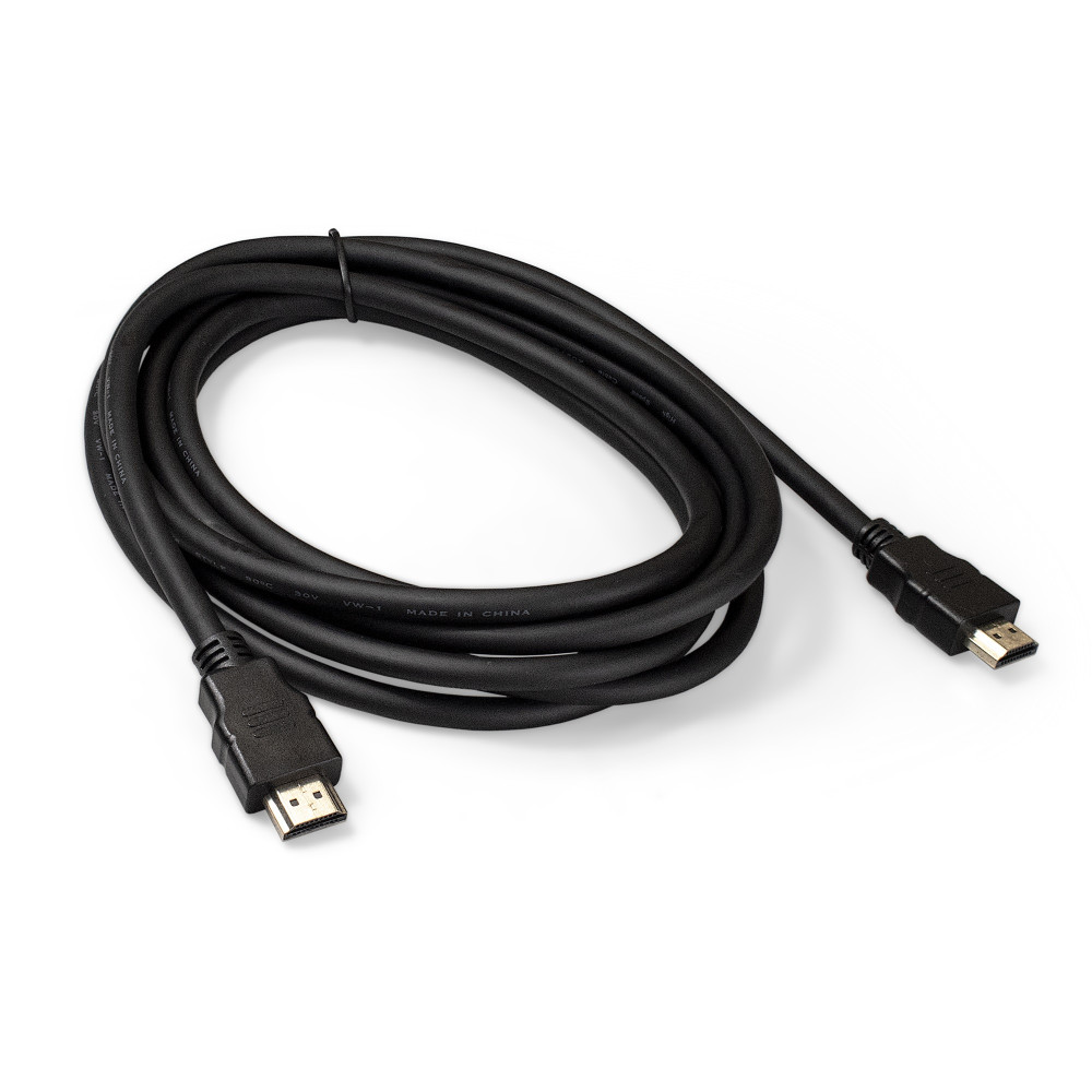 Кабель HDMI ExeGate EX-CC-HDMI2-3.0 (19M/19M, v2.0, 3м, 4K UHD, Ethernet, позолоченные контакты)