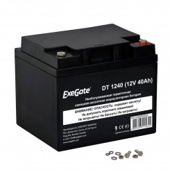 Аккумуляторная батарея ExeGate DT 1240 (12V 40Ah, под болт М6)