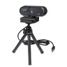 Веб-камера широкоугольная ExeGate Stream C925 Wide Full HD T-Tripod (2Мп, 1920х1080, 1080P,30fps, защитная шторка, телескопический штатив Tripod Tele Ball, фиксированный фокус, широкоугольный 4-линзовый объектив 79°, микрофон с шумоподавлением, универсаль
