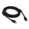 Кабель HDMI ExeGate EX-CC-HDMI2-3.0F (19M/19M, v2.0, 3м, 4K UHD, Ethernet, ферритовые кольца, позолоченные контакты)