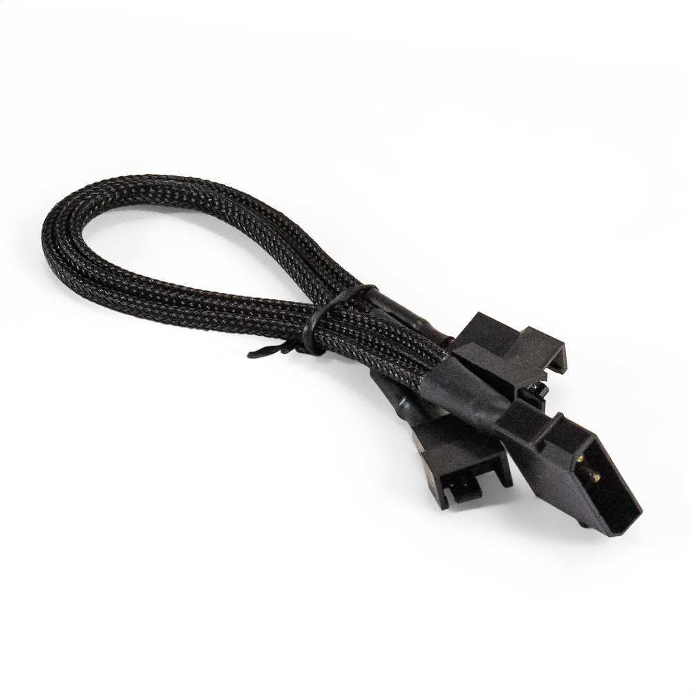 Разветвитель питания для корпусных вентиляторов ExeGate EX-CC-PSU-3xF (Molex/3x3/4pin, все разъемы имеют 2 контакта)