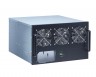 Корпус для майнинга ExeGate Pro 6-470 <без БП, 2*USB, 3*fan 120мм, места под: 6 видеокарт, 2 БП>