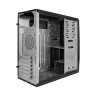 Корпус Miditower ExeGate CP-604 (ATX, без БП, 2*USB, аудио, черный)