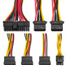 Блок питания 300W ExeGate F300S (Flex ATX, for ITX case, 4cm fan, 24pin, (4+4)pin, 3xSATA, 2xIDE)