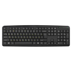 Клавиатура ExeGate Professional Standard LY-331L5 (USB, полноразмерная, влагозащищенная, 104кл., Enter большой, длина кабеля 2,55м, черная, Color box)