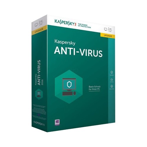 Kaspersky Anti-Virus для 2 ПК на 1 год