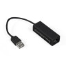 Кабель-адаптер ExeGate EXE-UA2-45 (USB2.0 --> 1xRJ45 UTP 10/100Mbps)