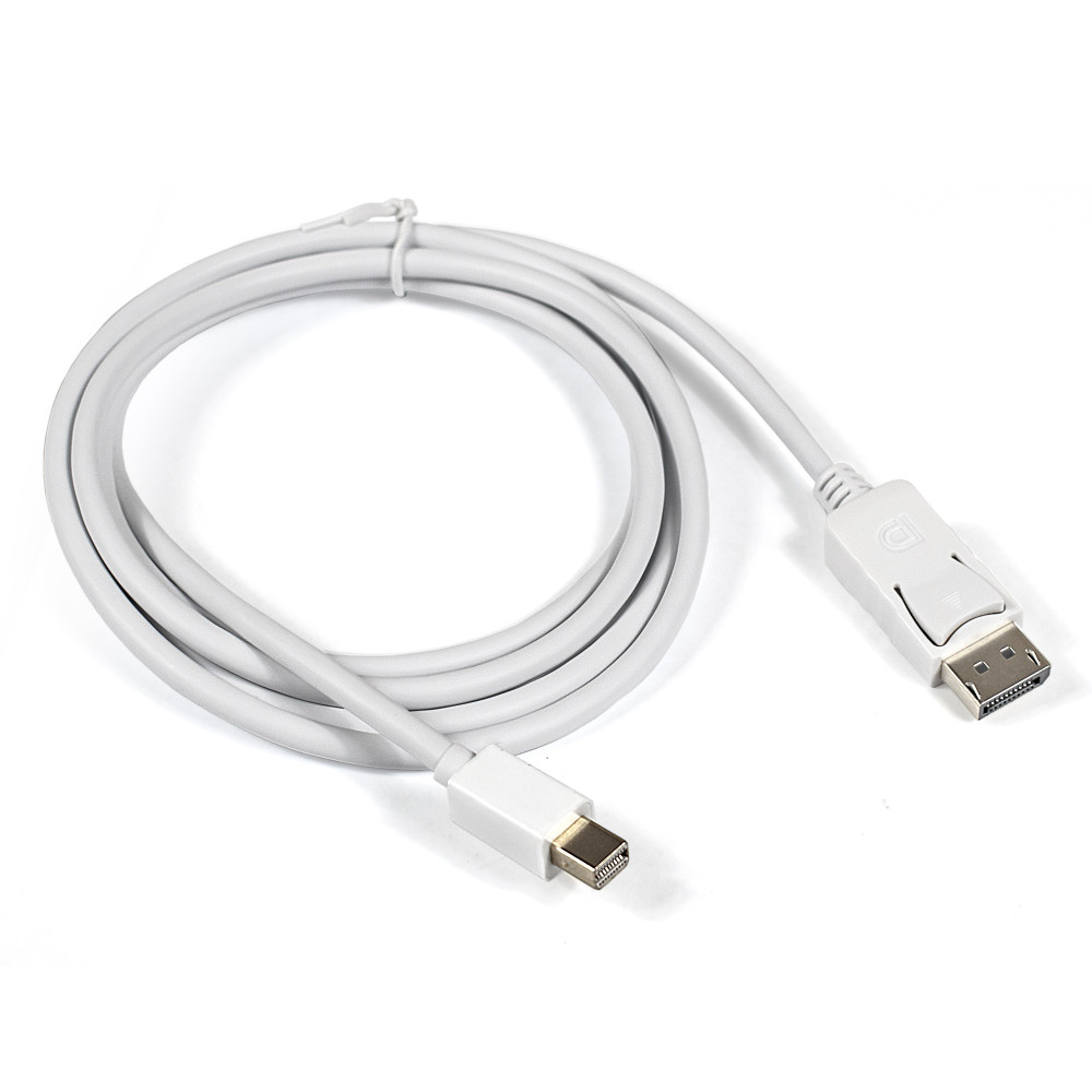 Кабель miniDisplayPort-DisplayPort ExeGate EX-CC-mDPM-DPM-1.8 (mini20M/20M, 1,8м)
