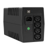ИБП ExeGate Power NB-1000.LED.AVR.4C13.USB (1000VA/650W, LED, AVR, 4*C13, USB, батарея 12V 9Ah, Black)