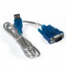 Кабель-адаптер USB 2.0-RS232 ExeGate EX-UAS-1.2 (Am/DB9M, 1,2м, крепеж разъема - винты)