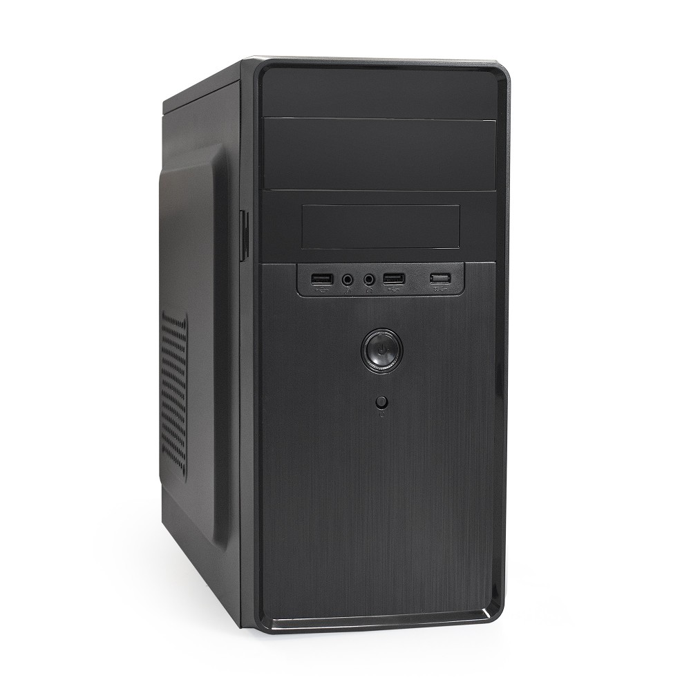 Корпус Minitower ExeGate BA-309 (mATX, без БП, 2*USB, HD аудио, черный)
