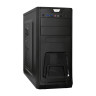 Корпус Miditower ExeGate CP-603 (ATX, без БП, 2*USB+2*USB3.0, аудио, черный)