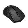 Беспроводная мышь ExeGate Professional Standard SR-9022 (радиоканал 2,4 ГГц, USB, оптическая, 1200dpi, 3D, 3 кнопки и колесо прокрутки, черная, Color Box)