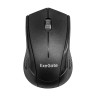 Беспроводная мышь ExeGate Professional Standard SR-9022 (радиоканал 2,4 ГГц, USB, оптическая, 1200dpi, 3D, 3 кнопки и колесо прокрутки, черная, Color Box)