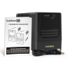 ИБП ExeGate Power NB-650.LED.AVR.2SH.USB (650VA/390W, LED, AVR, 2*Schuko, USB, батарея 12V 7.2Ah, Black)