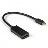 Кабель-переходник miniDisplayPort-HDMI ExeGate EX-mDPM-HDMIF-0.15 (mini20M/19F, 0,15м)